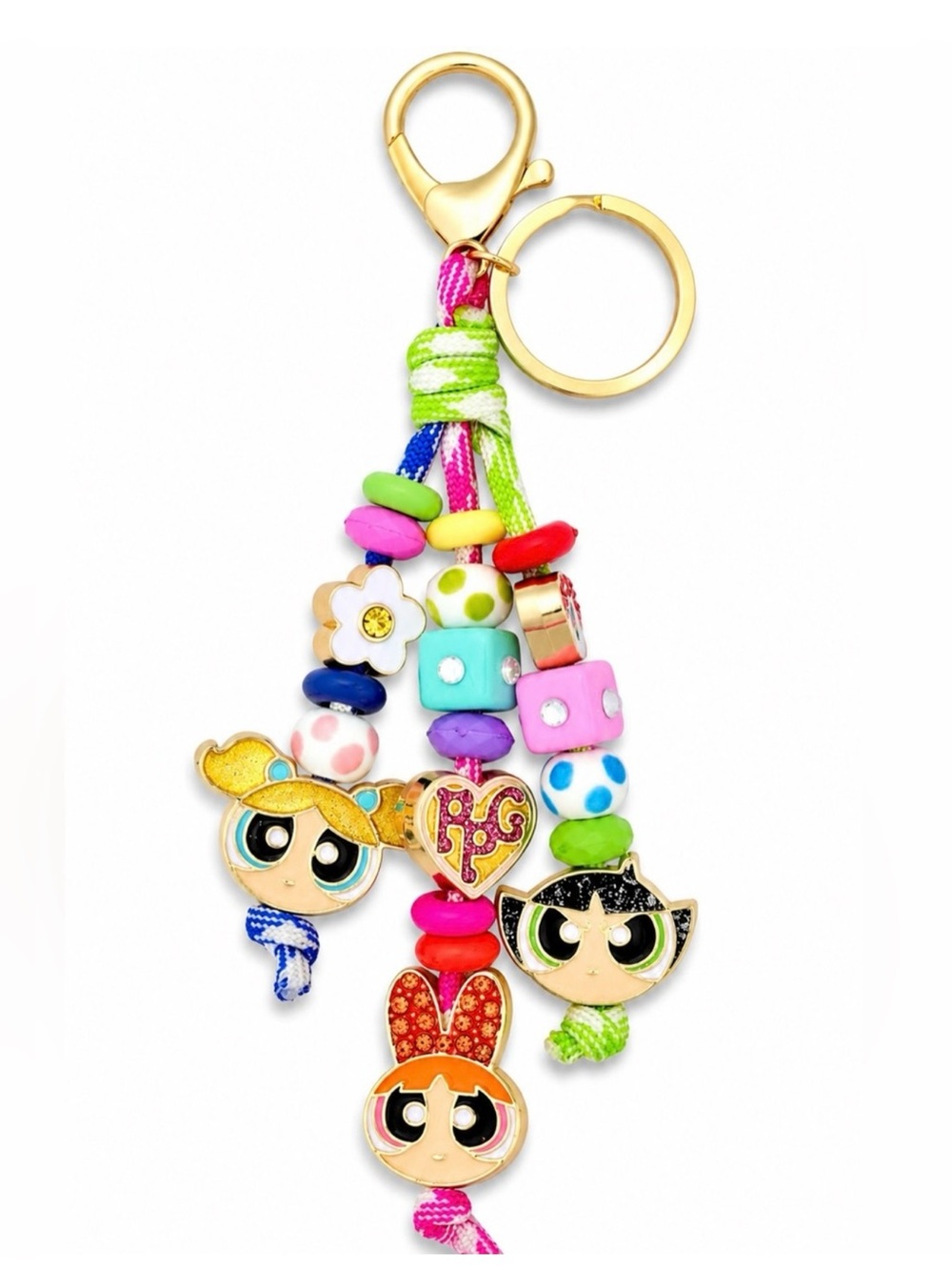 BaubleBar Powerpuff Girls Icon Bag Charm-NWT